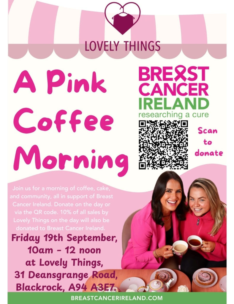 Join Us for Our Coffee Morning in Support of Breast Cancer Ireland 💖☕
