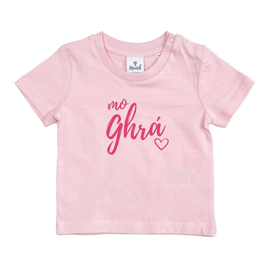 Mo Ghrá (Pink on Pink): 2-3yrs T-shirt