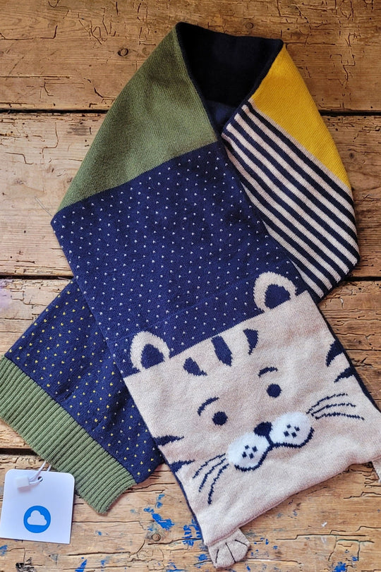 Tiger Scarf, 0-12 months approx.