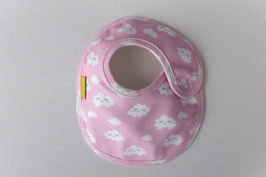 LittleBoo Baby Pink Sleepy Clouds organic cotton LittleBoo baby