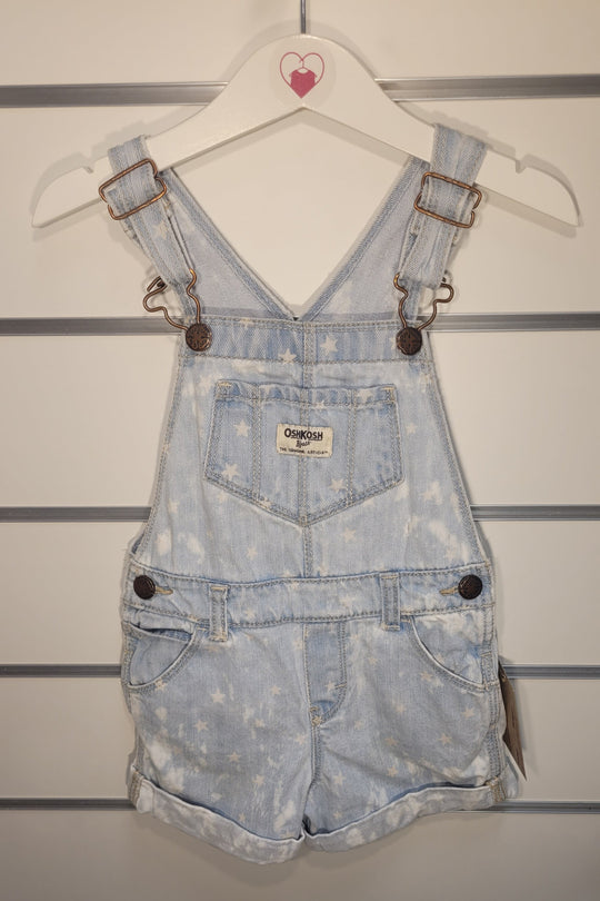 Osh Kosh Star Shortalls 2T/2 years - Star Motif