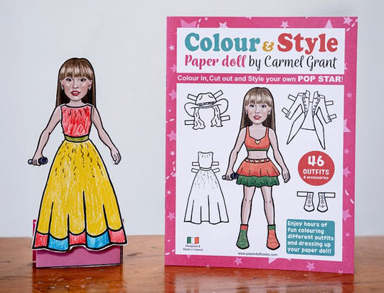 Popstar – Paper Doll Book