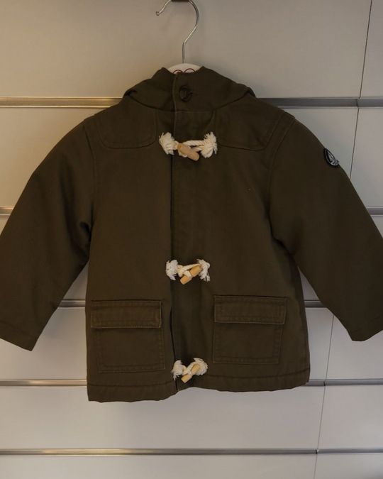 Petit Bateau Duffle Coat Size 18 months
