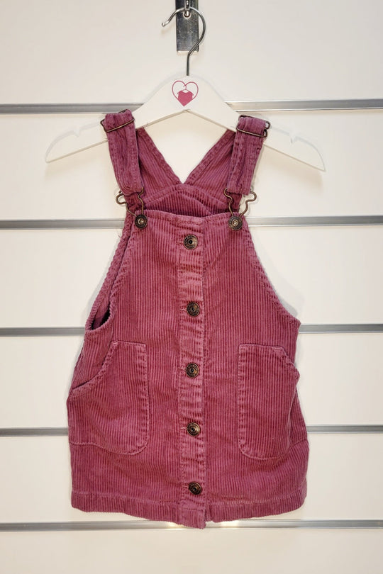 OshKosh Cord Pinafore 2T/2 years