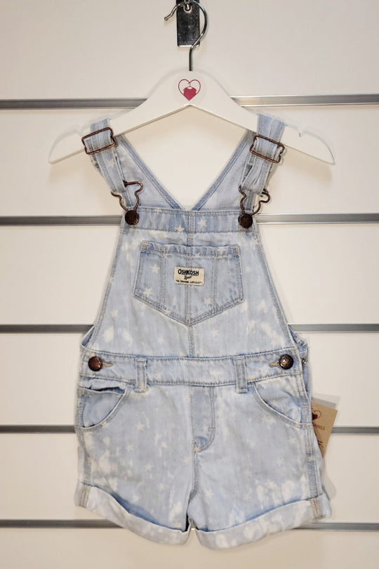 OshKosh Dungaree Shorts/'Shortalls' 2T/2 years