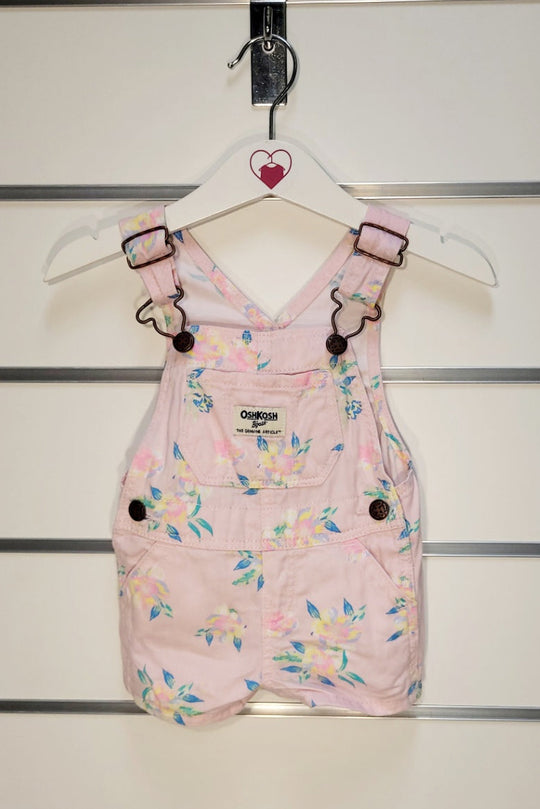 OshKosh Summer Dungaree Shorts/'Shortalls'- 6 months