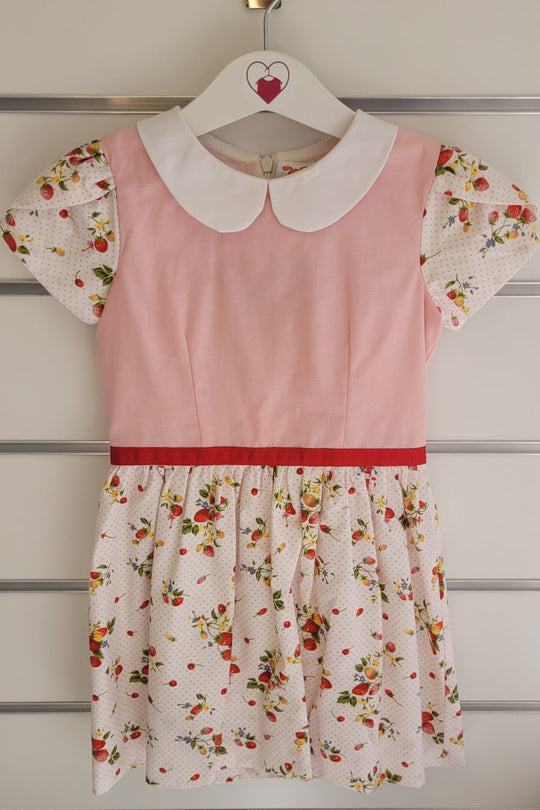 Strawberries & Cream Dress by HappiClose