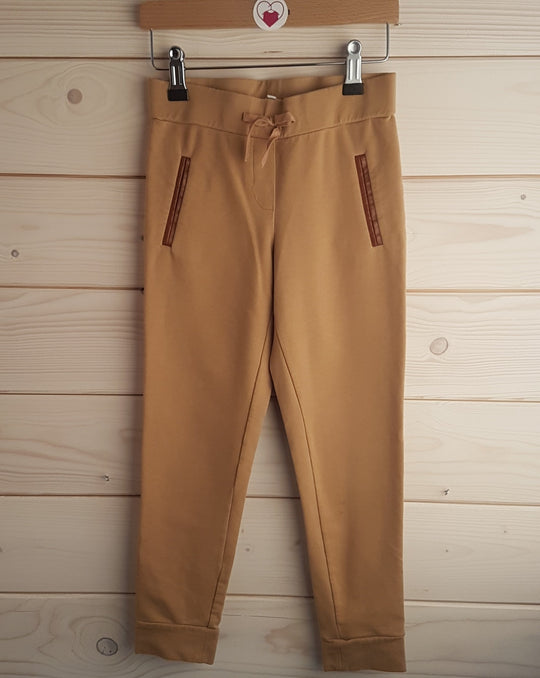 Caramel legging style/cuff trousers (8 Years) from designer Chloé