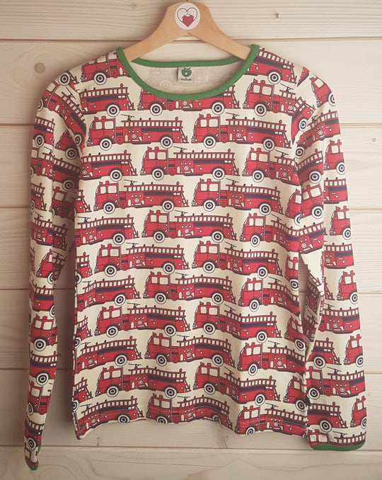 Fire Engine Long-Sleeve (11-12 Years)