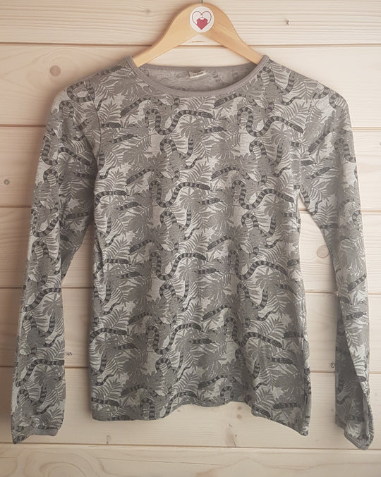 Khaki Snake Long-Sleeve (11-12 Years)