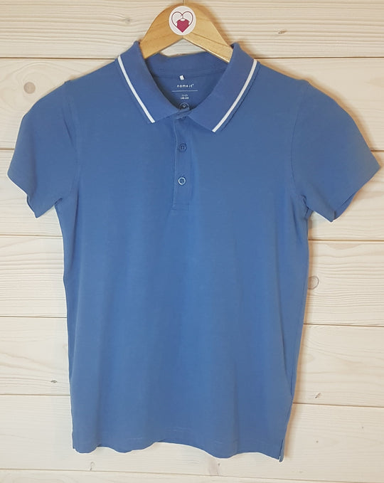 Blue Polo-Shirt (11-12 Years)